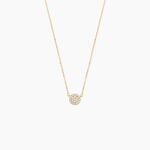 Collier Or Jaune Burak Oxyde De Zirconium - Colliers avec pierres Femme | Marc Orian