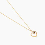 Pendentif Uzma Or Jaune Rubis Diamant - Pendentifs Femme | Marc Orian