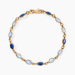 Bracelet Ilvaae Plaqu&eacute; Or Jaune Pierre De Synthese - Bracelets fantaisie Femme | Marc Orian