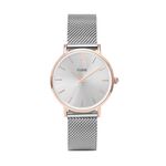 Montre Cluse Minuit Argent - Montres &eacute;tanches Femme | Marc Orian