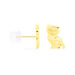 Boucles D'oreilles Puces Florenta Chat Or Jaune - Puces Enfant | Marc Orian