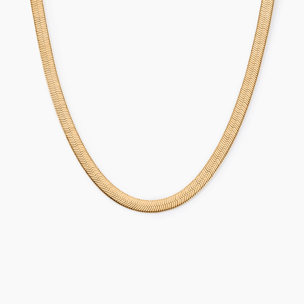 Collier Plaqu&eacute; Or Lucus - Chaines Femme | Marc Orian