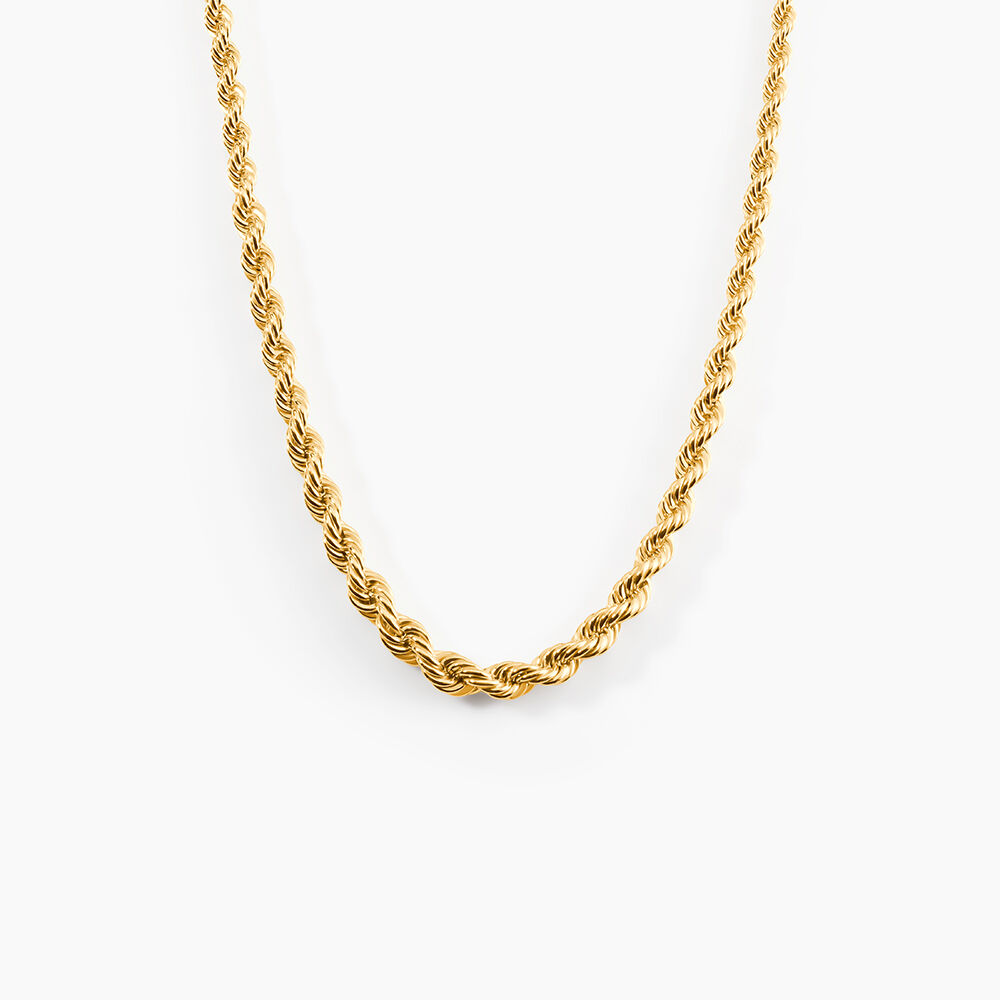 Collier Jerry Maille Corde Or Jaune - Chaines Femme | Marc Orian
