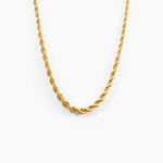 Collier Jerry Maille Corde Or Jaune - Chaines Femme | Marc Orian