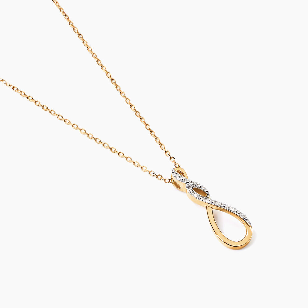 Collier Tunder Or Jaune Diamant - Colliers avec pierres Femme | Marc Orian