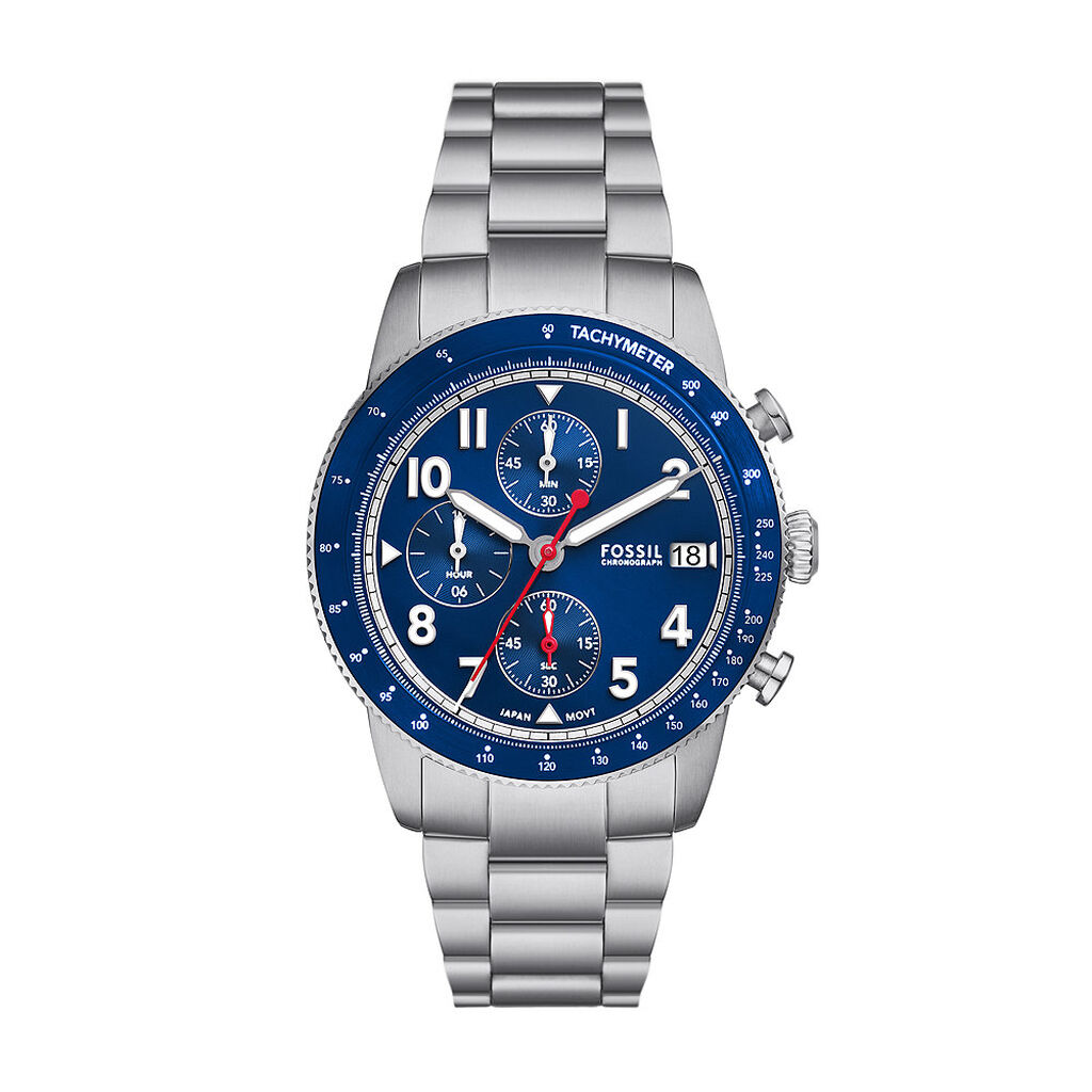 Montre Fossil Sport Tourer Bleu - Montres étanches Homme | Marc Orian
