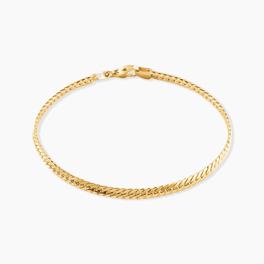 Bracelet Izel Maille Anglaise Or Jaune - Bracelets mailles Femme | Marc Orian