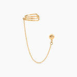 Bijou D'oreille Unitaire Fredrik Or Jaune - Piercings d'oreilles Femme | Marc Orian