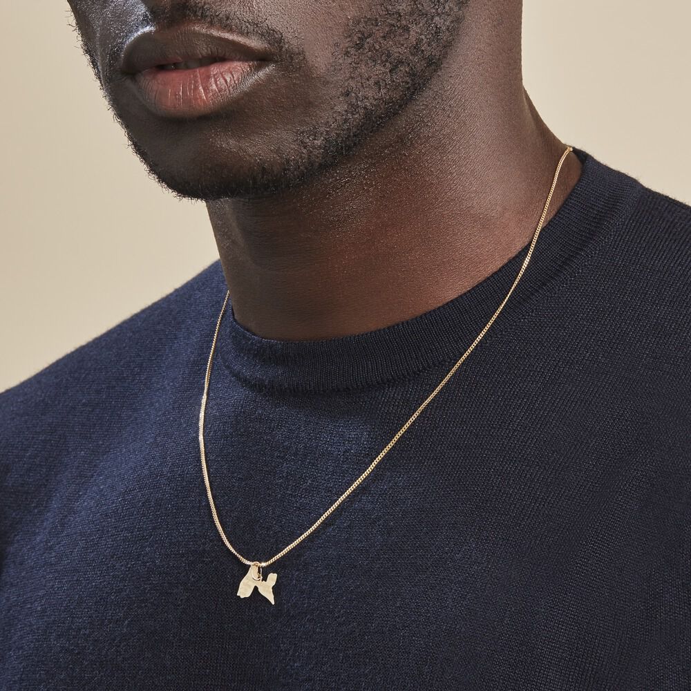 Pendentif Gaietana Guadeloupe Or Jaune - Bijoux personnalisés Famille | Marc Orian