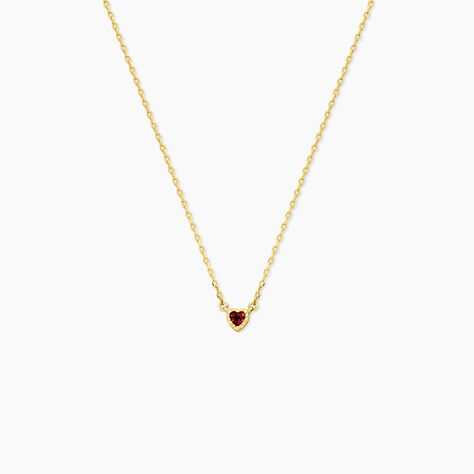 Collier Poem Argent Jaune Tourmaline - Colliers avec pierres Femme | Marc Orian