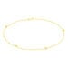 Chaîne De Cheville Zahia Or Jaune - Chaines de cheville Femme | Marc Orian
