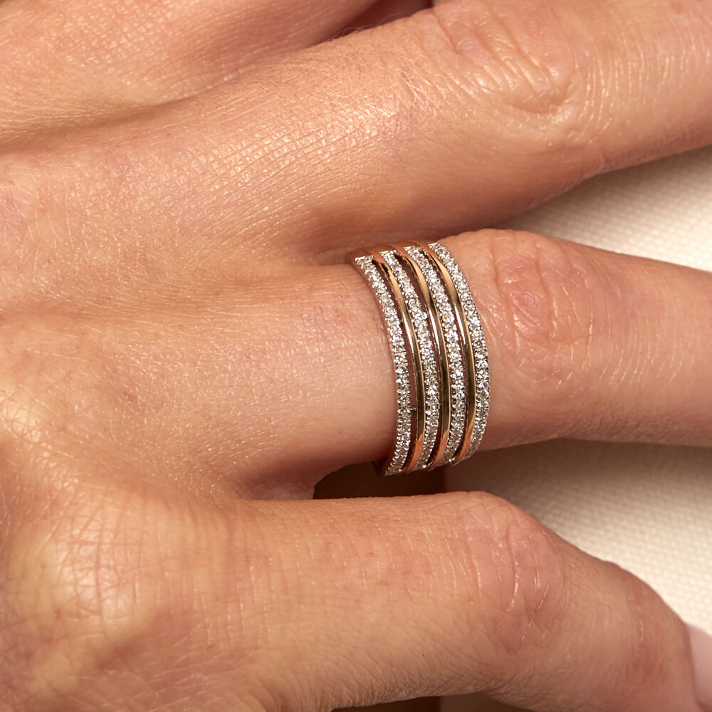 Bague Rayanna Or Jaune Diamant - Bagues pierres précieuses Femme | Marc Orian