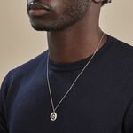 Pendentif Elio G Argent Blanc - Bijoux fantaisie Famille | Marc Orian