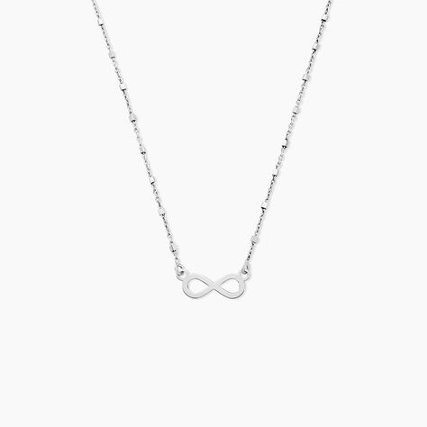 Collier Zelee Argent Blanc - Colliers fantaisie Femme | Marc Orian