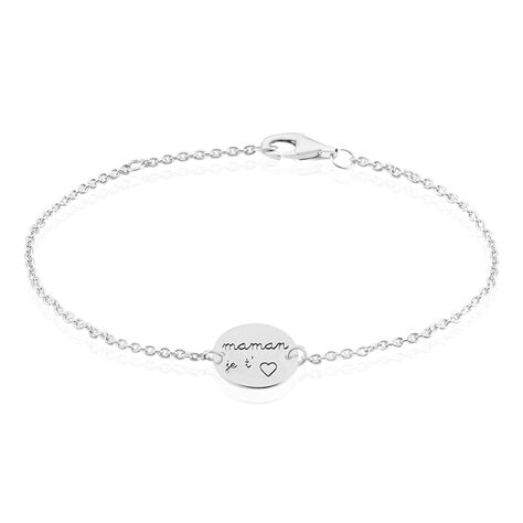 Bracelet Taissa Argent Blanc - Bracelets chaînes Femme | Marc Orian