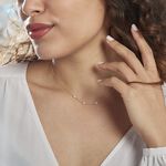 Collier Or Jaune Heliantheme Perles - Colliers avec pierres Femme | Marc Orian