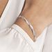 Bracelet Anaiz Argent Blanc - Bracelets mailles Femme | Marc Orian