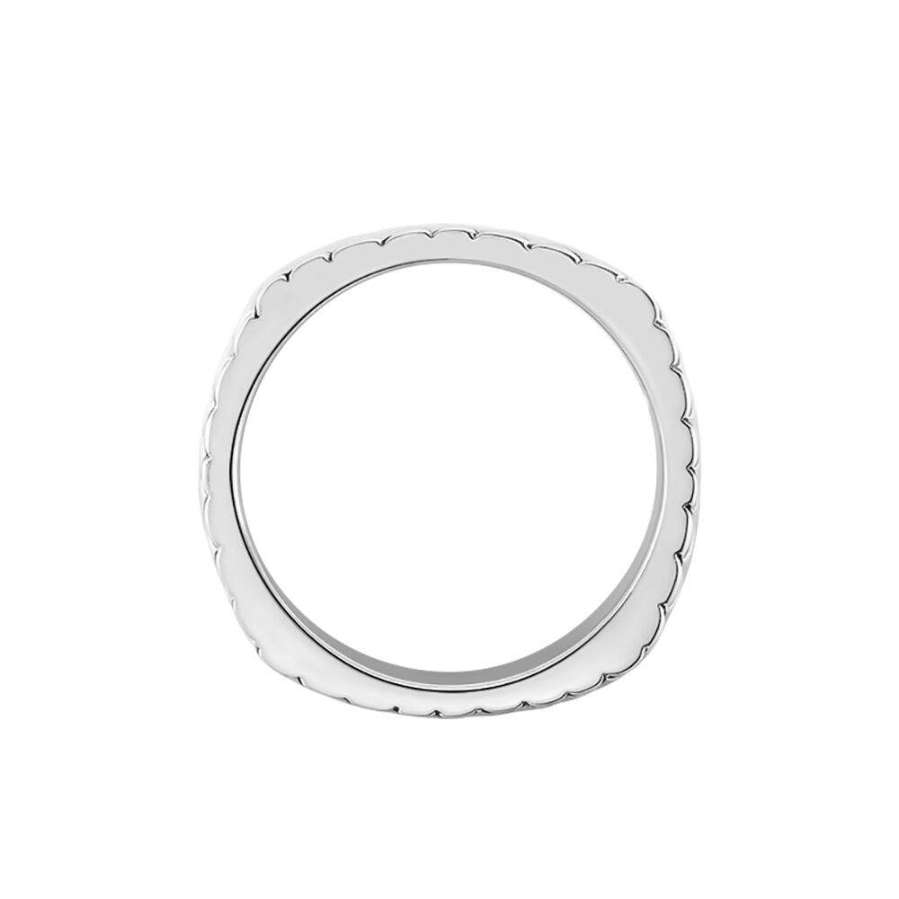 Bague Argent Blanc - Bagues grosses Homme | Marc Orian