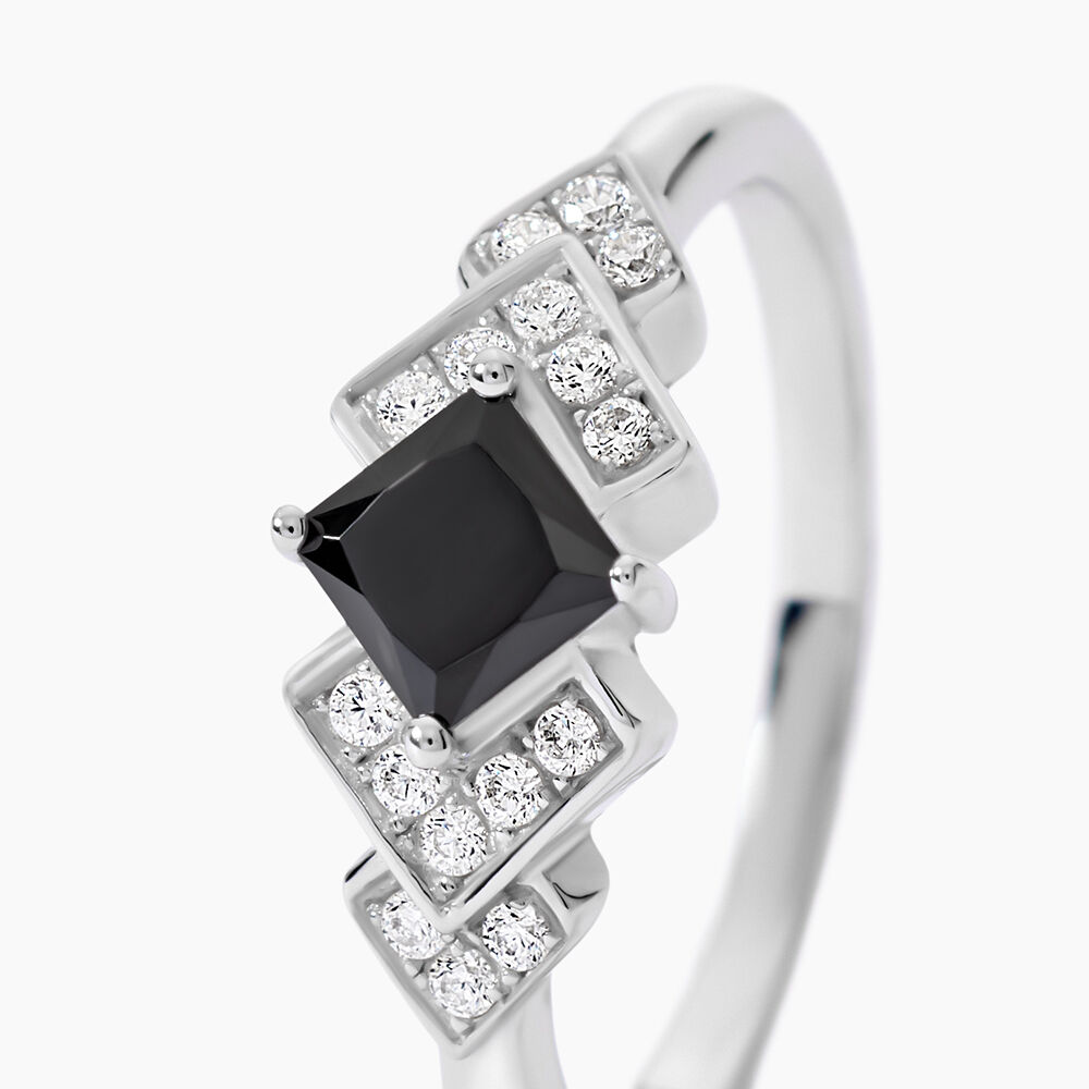 Bague Maymana Argent Blanc Oxyde De Zirconium - Bijoux fantaisie Femme | Marc Orian