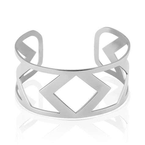 Bracelet Jonc Deanna Acier Blanc - Bracelets joncs Femme | Marc Orian
