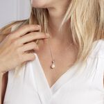 Collier Drusilla Argent Blanc Perle De Culture Et Oxyde De Zirconium - Colliers avec pierres Femme | Marc Orian