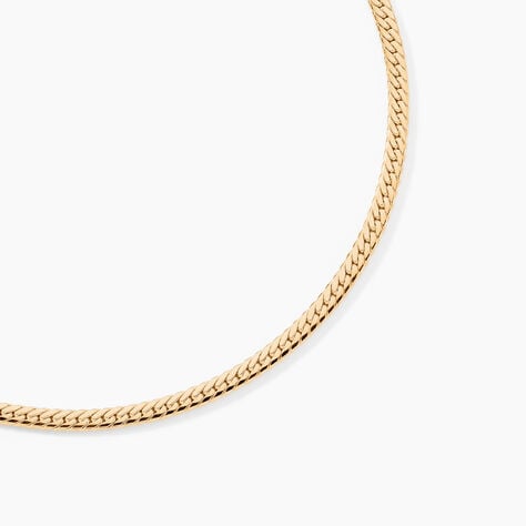 Collier Doline Maille Anglaise Or Jaune - Chaines Femme | Marc Orian