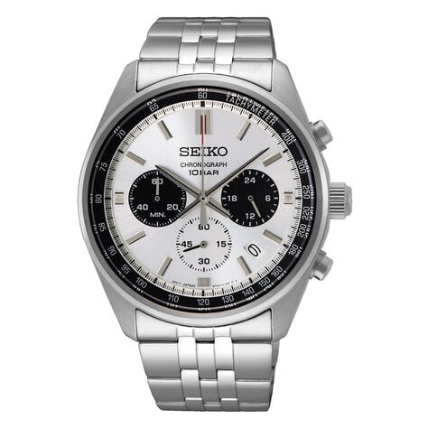 Montre Seiko Sport Bicolore Blanc / Noir - Montres &eacute;tanches Homme | Marc Orian