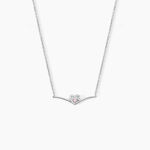 Collier Miline Argent Blanc Oxyde De Zirconium - Colliers avec pierres Femme | Marc Orian