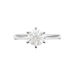 Bague Solitaire Samantha Or Blanc Diamant - Solitaires Femme | Marc Orian