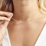 Collier Zelee Argent Blanc - Colliers fantaisie Femme | Marc Orian