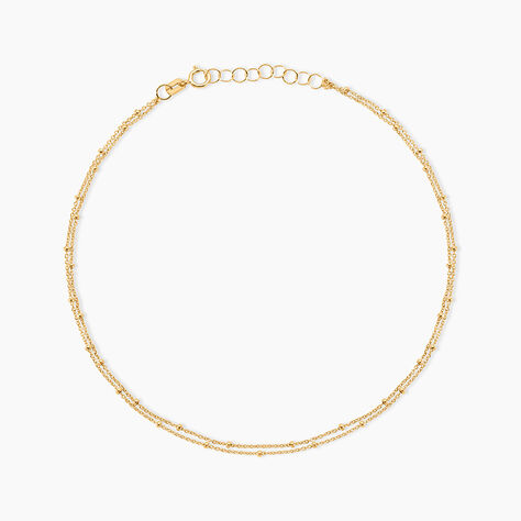 Cha&icirc;ne De Cheville Dudel Or Jaune - Chaines de cheville Femme | Marc Orian