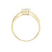Bague Solitaire Or Jaune Beline Oxyde De Zirconium - Solitaires Femme | Marc Orian
