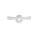 Bague Neptune Or Blanc Diamant - Solitaires Femme | Marc Orian