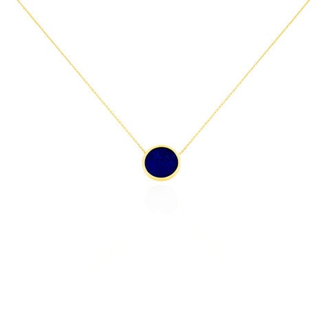 Collier Florica Or Jaune Lapis Lazuli - Colliers avec pierres Femme | Marc Orian