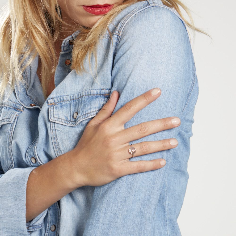 Bague Peinda Argent Blanc Oxyde De Zirconium - Bagues avec pierre Femme | Marc Orian
