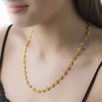 Collier Maille Dami Maille Grain De Cafe Or Jaune - Chaines Homme | Marc Orian