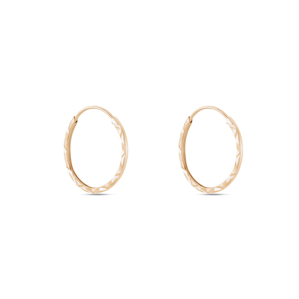 Créoles Valerina Or Rose - Créoles Femme | Marc Orian