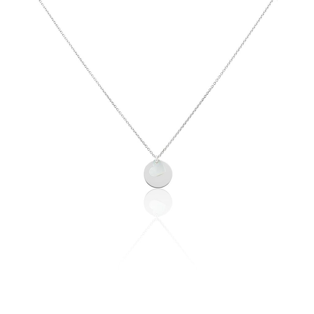 Collier Argent Blanc Tana Nacre - Colliers avec pierres Femme | Marc Orian