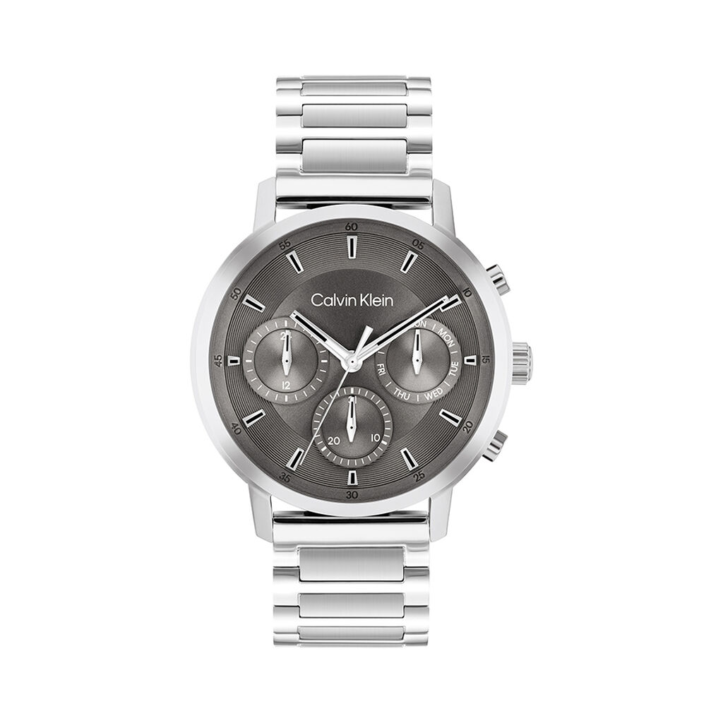 Montre Calvin Klein Gauge Multifonctions Gris - Montres &eacute;tanches Homme | Marc Orian