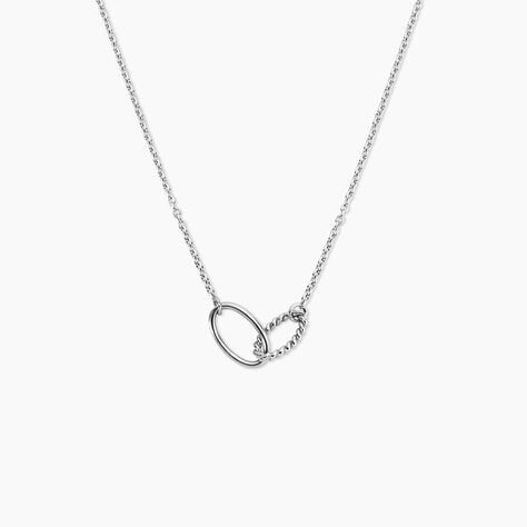 Collier Cherise Argent Blanc - Colliers fantaisie Femme | Marc Orian