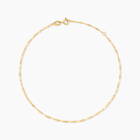 Cha&icirc;ne De Cheville Zaig Argent Dor&eacute; A L'Or 750/1000 - Chaines de cheville Femme | Marc Orian
