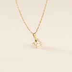 Pendentif Abelone Ange Penseur Or Jaune - Pendentifs Enfant | Marc Orian