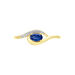 Bague Emotion Or Jaune Saphir Diamant - Bagues vintage Femme | Marc Orian