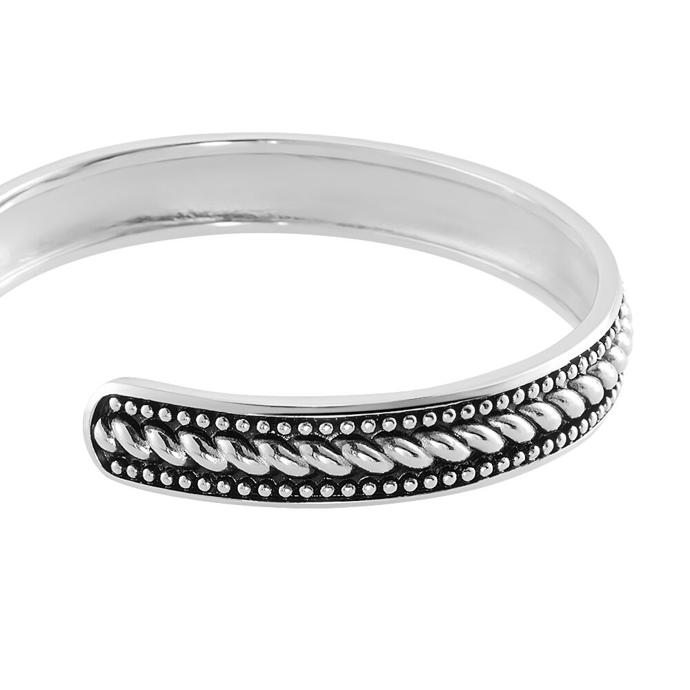 Bracelet jonc homme acier Clearance