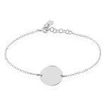 Bracelet Salematou Argent Blanc - Bracelets Medailles Femme | Marc Orian