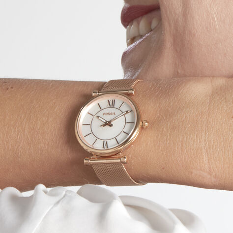 Montre Fossil Carlie Blanc - Montres Femme | Marc Orian