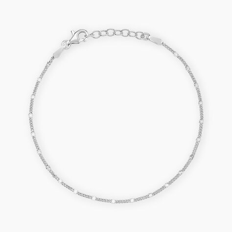 Bracelet Mindie Argent Blanc - Bracelets fantaisie Femme | Marc Orian