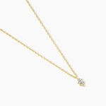 Collier Poem Argent Jaune Topaze Oxyde De Zirconium - Colliers avec pierres Femme | Marc Orian