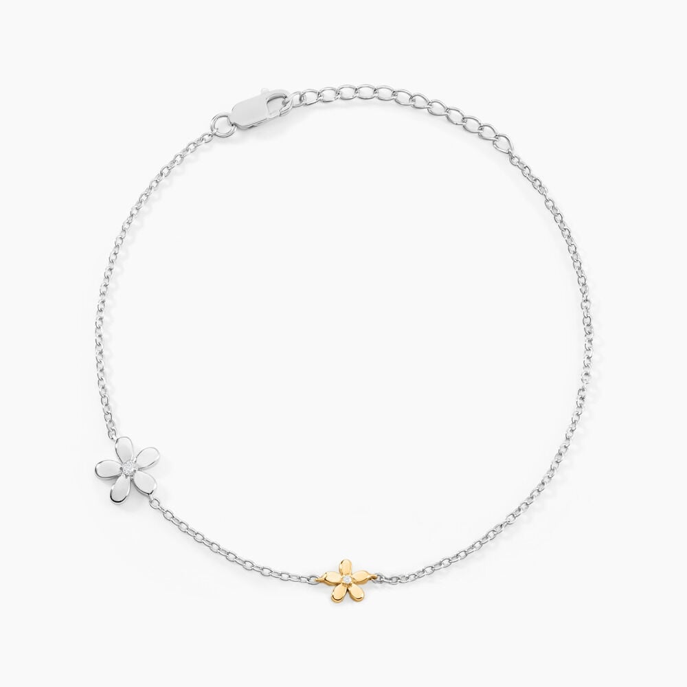 Bracelet Nelle Or Jaune Oxyde De Zirconium - Bracelets chaînes Femme | Marc Orian