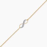 Bracelet Lyana Argent Dor&eacute; A L'Or 750/1000 - Bracelets cha&icirc;nes Femme | Marc Orian
